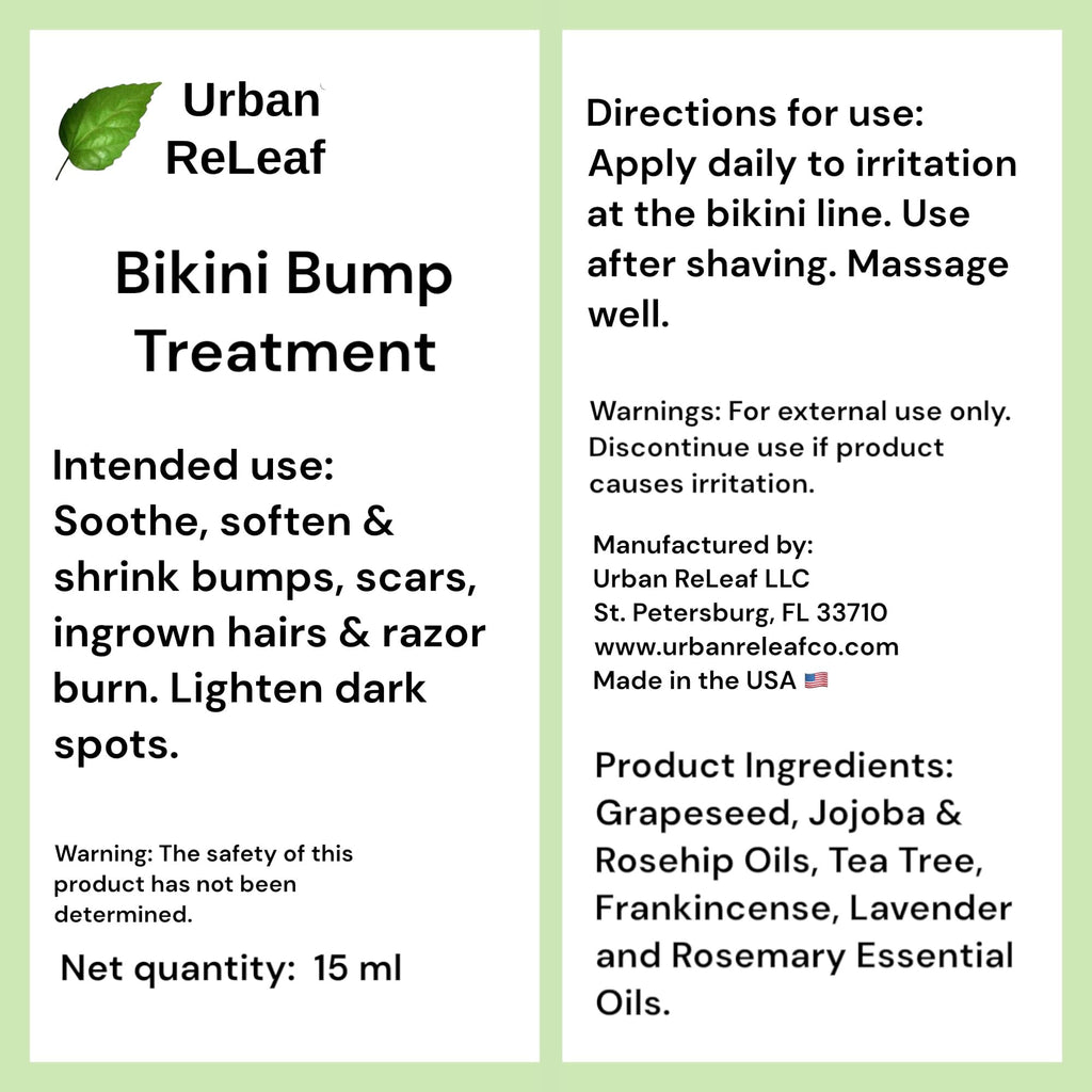 Urban ReLeaf Bikini Bump Treatment