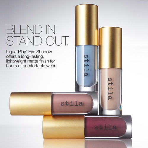 stila Liqua Play Liquid Eye Shadow | Long-Wear Matte Cream Eyeshadow with Blendable, Buildable, Lightweight Formula | No Crease, Budge or Fade | Infused with Shea Butter & Vitamin E