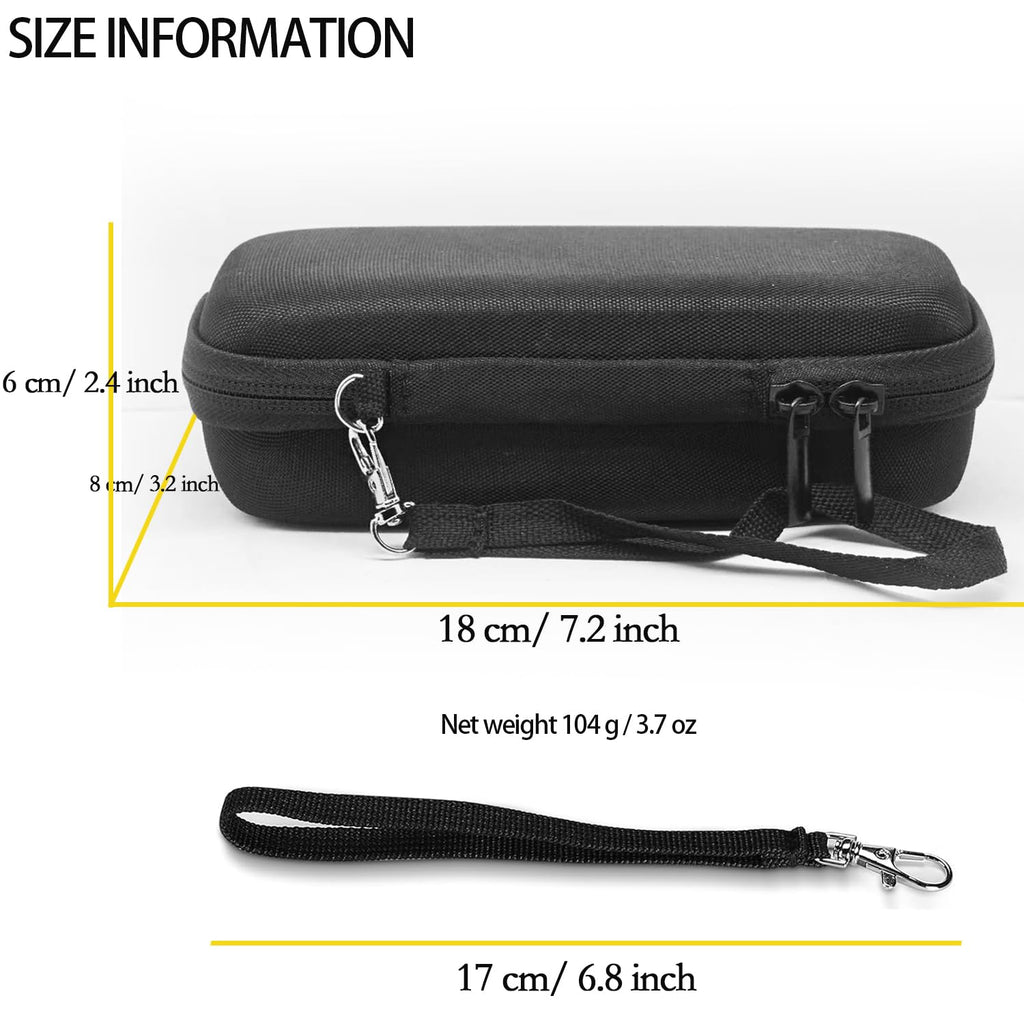 LinMei Travel Shaver Case Compatible with One Blade QP2724/90 QP2834/70 QP2630/72 Hybrid Electric Trimmer Hard Portable Storage Carrying Case for Shavers and Accessories