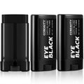 CCbeauty 3 Pack Black Eye Black, Sweatproof Eyeblack Stick for Baseball Football Softball Lacrosse, Face Paint Sports Grease for Pro Performance, Game Day Cheer Playoffs Accessories for Players & Fans