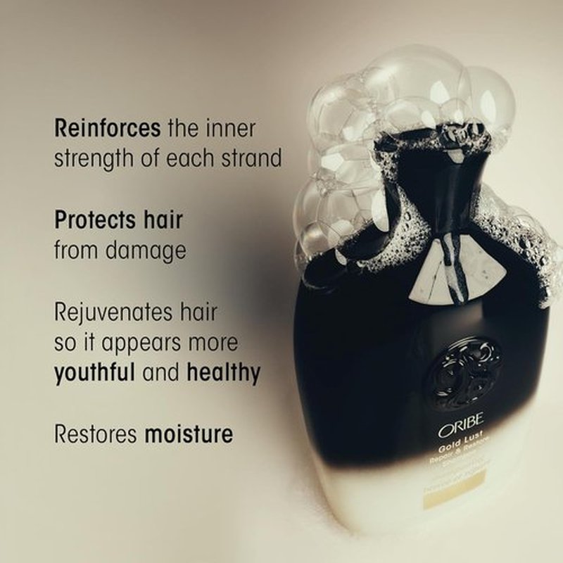 Oribe Gold Lust Repair & Restore Shampoo - Nourishing Formula for Healthy, Radiant Hair | 8.5 oz
