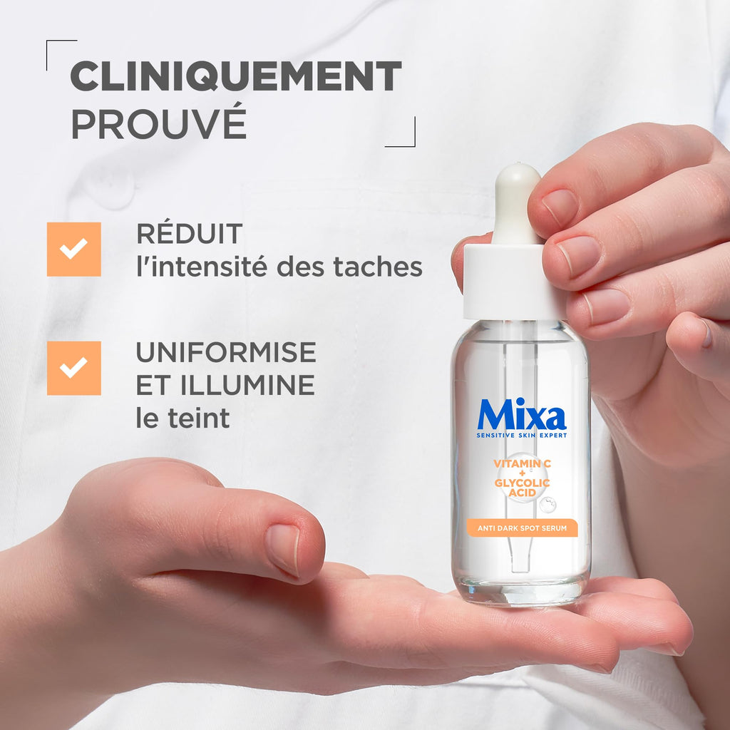 Mixa Concentrated Anti-Stain Serum with Vitamin C and Glycolic Acid 30 ml