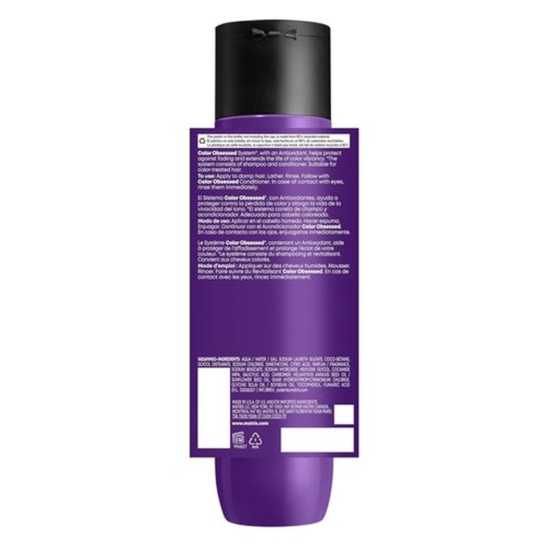 Matrix Color Obsessed Shampoo - Antioxidant Formula for Color Treated Hair | Enhances Vibrancy & Prevents Fading