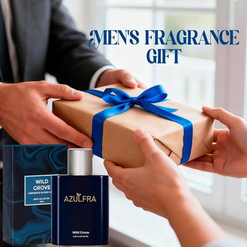 Azulfra Deodorizing Body Spray for Men - Long-Lasting Lemon Lavender & Vanilla Fragrance | 3.56 Fl. Oz.
