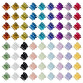 70 PCS Mini Hair Claw Clips， Bangs Strong Grip Multifunction Clamp Clips. (Multi-colored)
