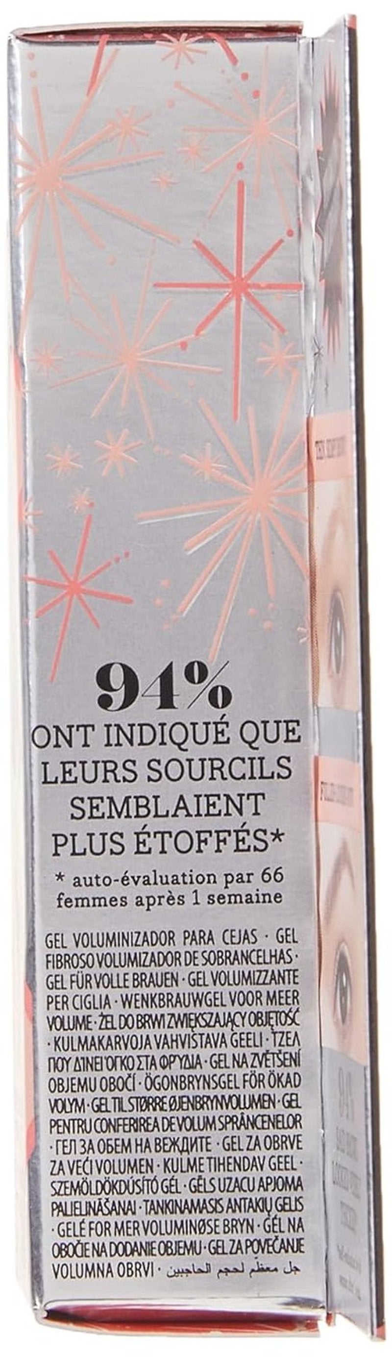 Benefit Gimme Brow Volumizing Fiber Gel - Medium Dark Warm, 0.1 Oz | Perfect for Fuller Brows