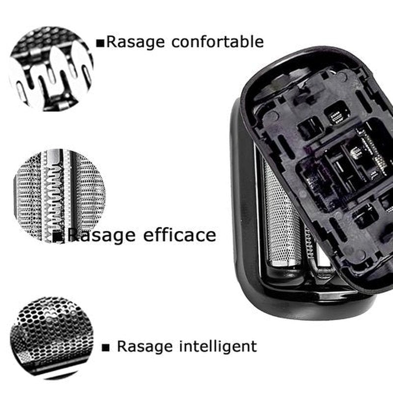 Braun Series 5 & 6 53B Shaver Replacement Head - Wet & Dry Foil & Cutter for S5/S6 Razors