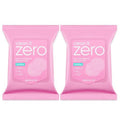 BANILA CO Clean It Zero Soothing Lip & Eye Makeup Remover Pads | Dual-Texture Cleansing Wipes for Waterproof Makeup | Gentle, Refreshing Finish with Natural Oils (30 Pads*2 Pack)