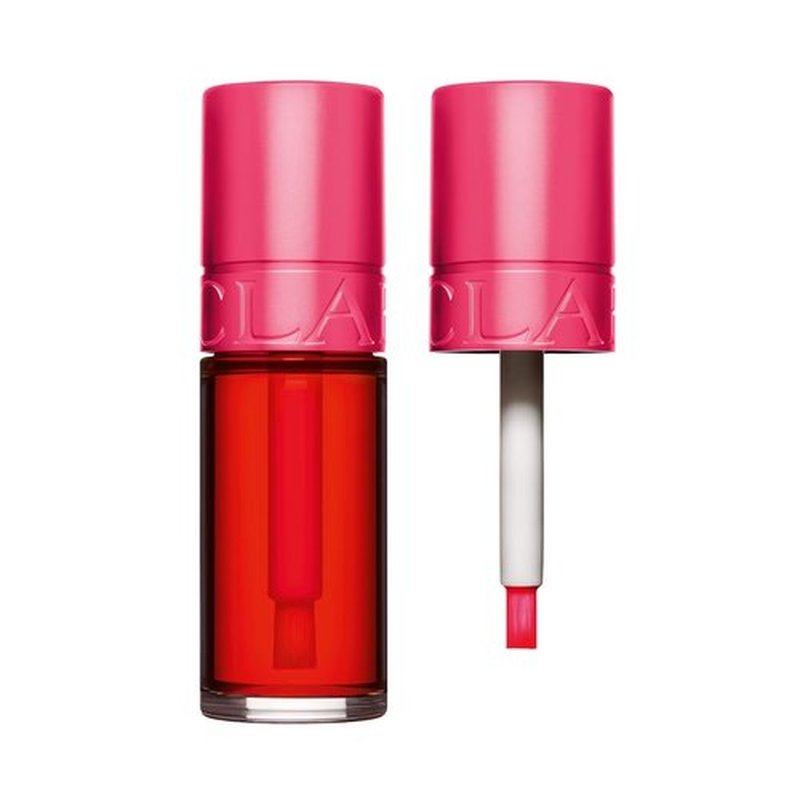 Clarins Water Lip Stain - Buildable Matte Finish, Kiss-Proof & Lightweight | 0.2 Fl Oz with Hyaluronic Acid