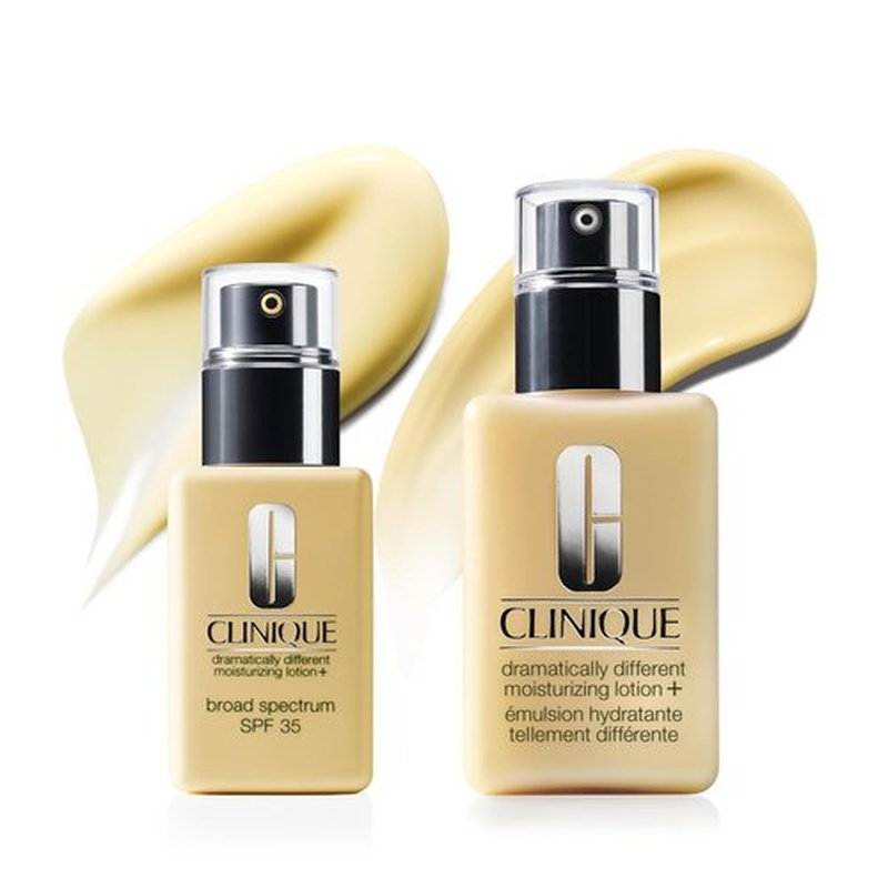 Clinique Dramatically Different Moisturizing Lotion+ Bundle - Hydrating Face Moisturizers with SPF 35 for Dry Skin