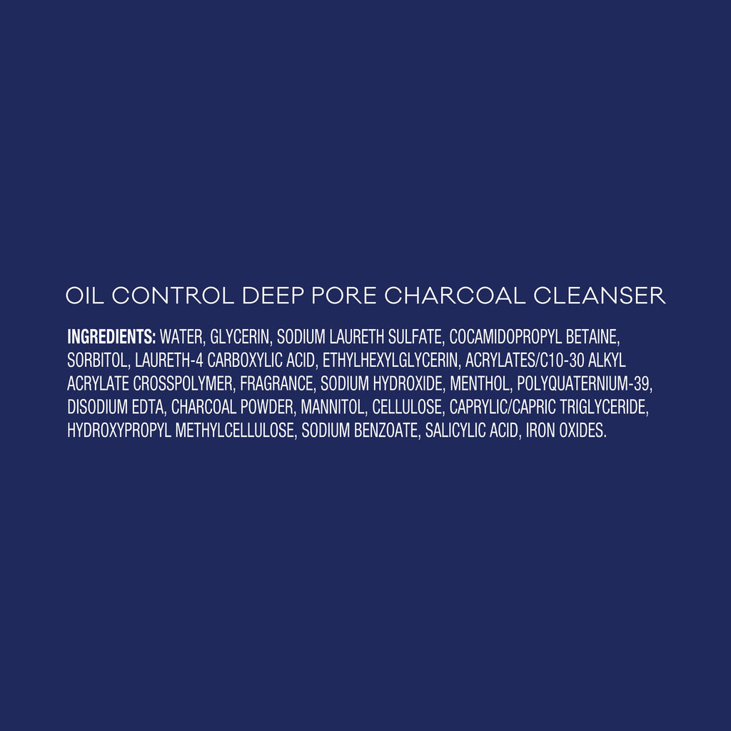 Biore Deep Pore Charcoal Face Wash, Daily Facial Cleanser for Dirt & Makeup Removal, for Oily Skin, 6.77 Oz