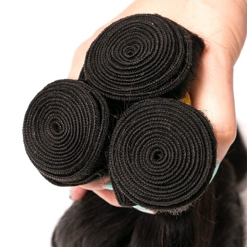 Body Wave Human Hair Bundles 18 20 22 Inch 12A Body Wave Bundles Human Hair 100% Unprocessed Brazilian Virgin Hair 3 Bundles Human Hair Weave Bundles Deals Real Human Hair Natural Black Color