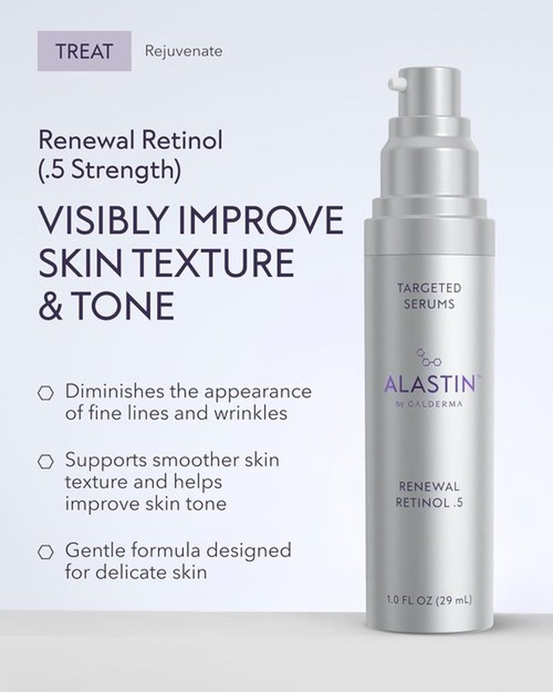 ALASTIN Skincare Renewal Retinol Serum - Visibly Improve Skin Texture & Tone | Reduce Fine Lines & Wrinkles