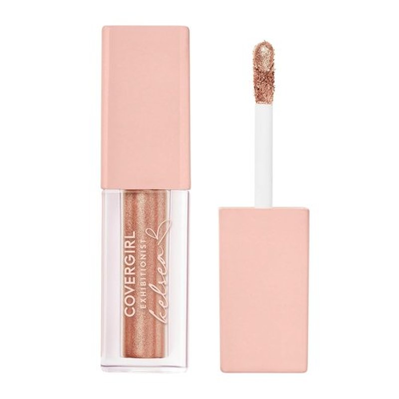 Covergirl Exhibitionist Liquid Glitter Eyeshadow - Highly Pigmented, Long-Wearing, Golden Magic, 0.13oz