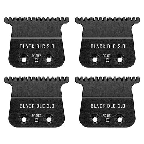 BaByliss FX707B2 Replacement DLC 2.0 Trimmer Blade - 4-Pack Compatible with FX787 & FX726