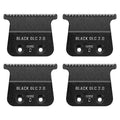 BaByliss FX707B2 Replacement DLC 2.0 Trimmer Blade - 4-Pack Compatible with FX787 & FX726