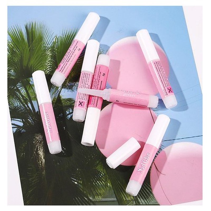 MUSILAN Nail Glue,Super Strong & Long-Lasting Nail Glue for Broken Acrylic Nails Press on Nails,Professional Ultra Quick Adhesive for Nail Art Supplies,0.07OZ/PCS(80PCS)
