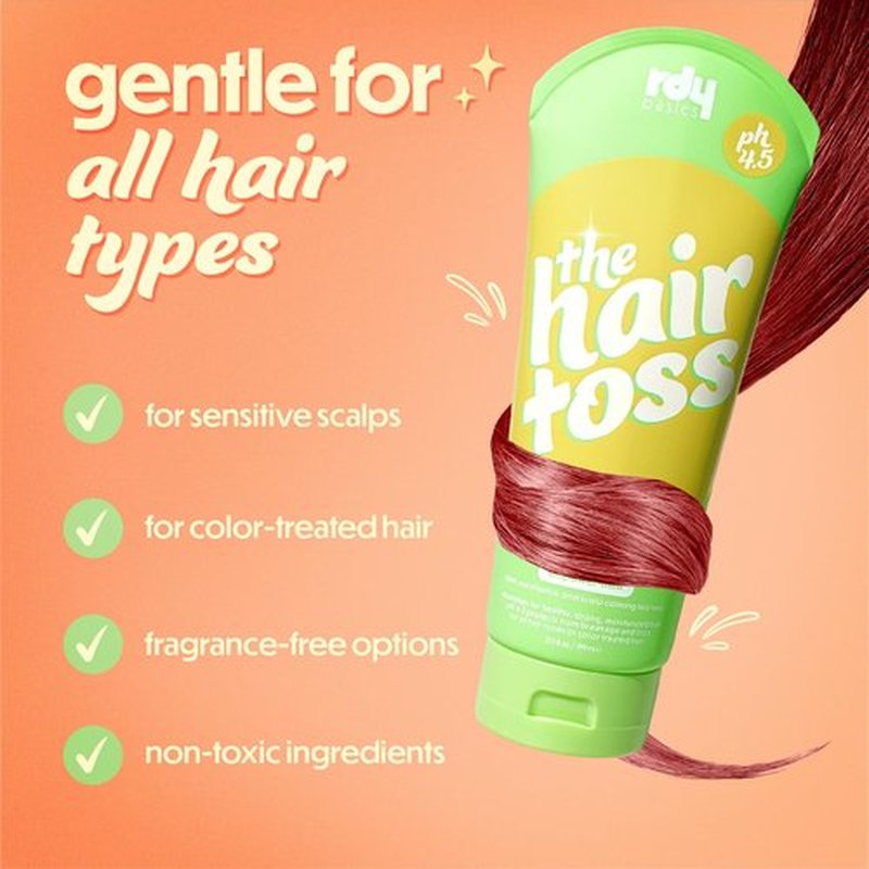 The Hair Toss Men & Women Shampoo And Conditioner Set 13.5floz/7floz - Mint - Formulated 4.5pH Moisturizing Paraben and Sulfate Free Shampoo and Conditioner Set, Hair Care Sets