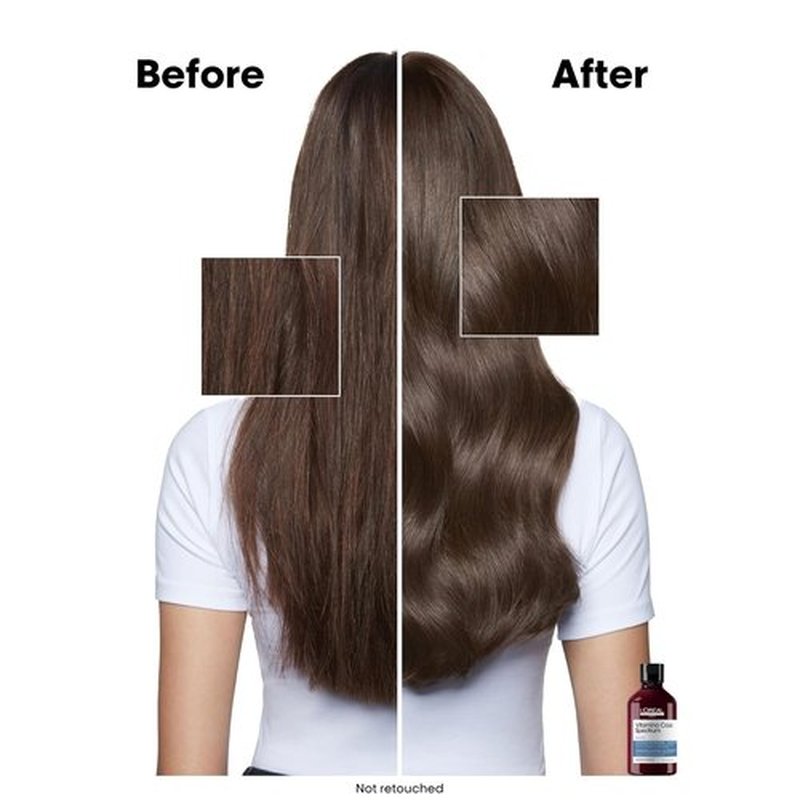 L'Oréal Professionnel Paris Vitamino Color Blue Shampoo - Neutralizes Orange Tones & Enhances Shine for Light Brown Hair