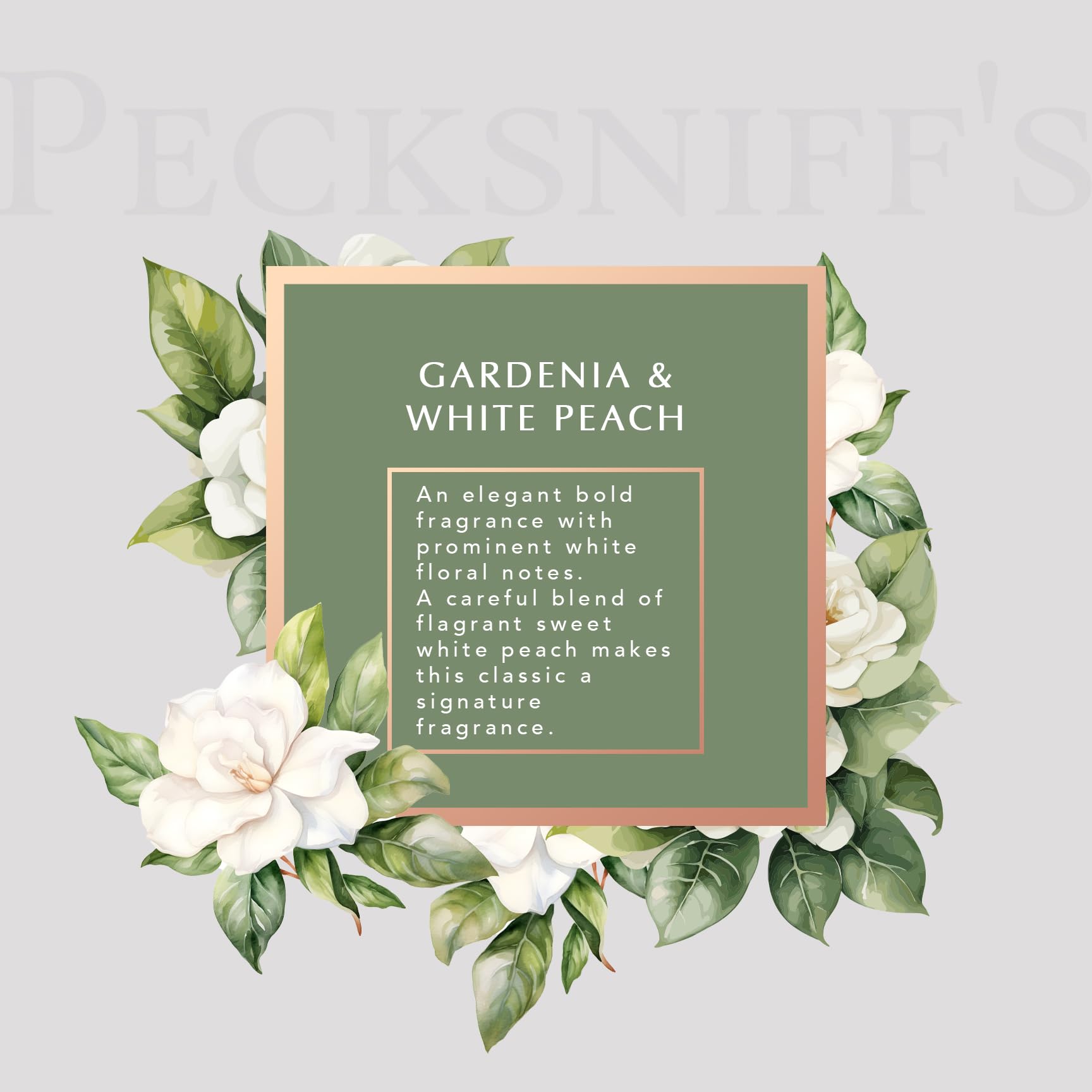 Pecksniff's Moisturizing Hand Wash - Vitamin B Enriched, Natural & Gentle Cleanser, Luxurious Hand Wash 500ml/16.9 fl oz (Gardenia & White Peach)