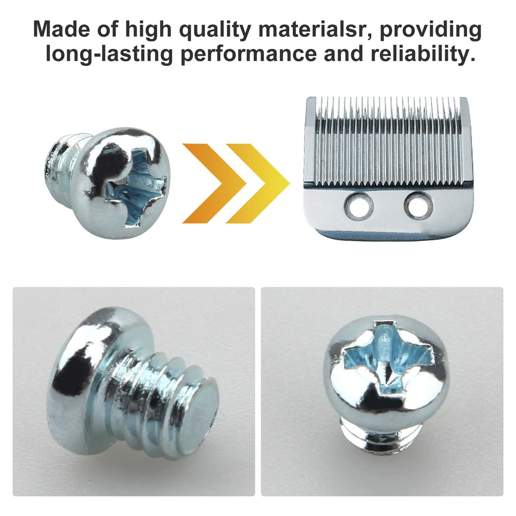 Screw Man for univen Clipper Blade Screws(8 Pcs) Fits Andis Master ML Replaces 01053