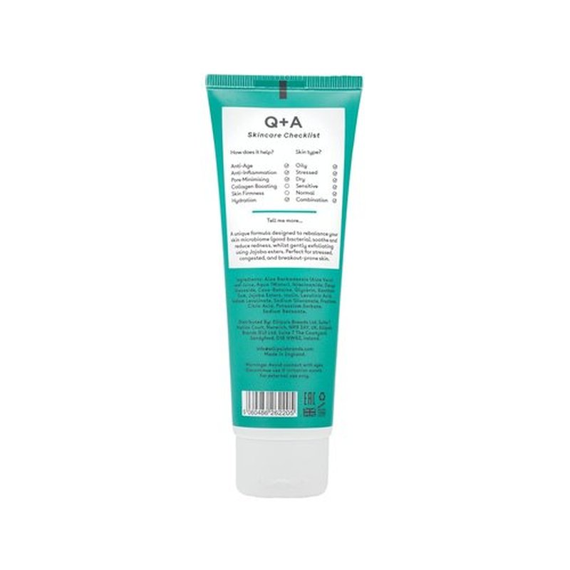 Q+A Niacinamide Gentle Exfoliating Cleanser - 125ml | Brighten & Smooth Skin