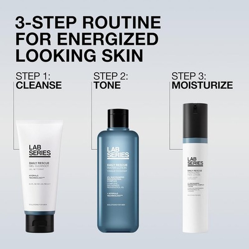 Lab Series Daily Rescue Energizing Face Lotion | Anti-Aging Hydrating Moisturizer for Men