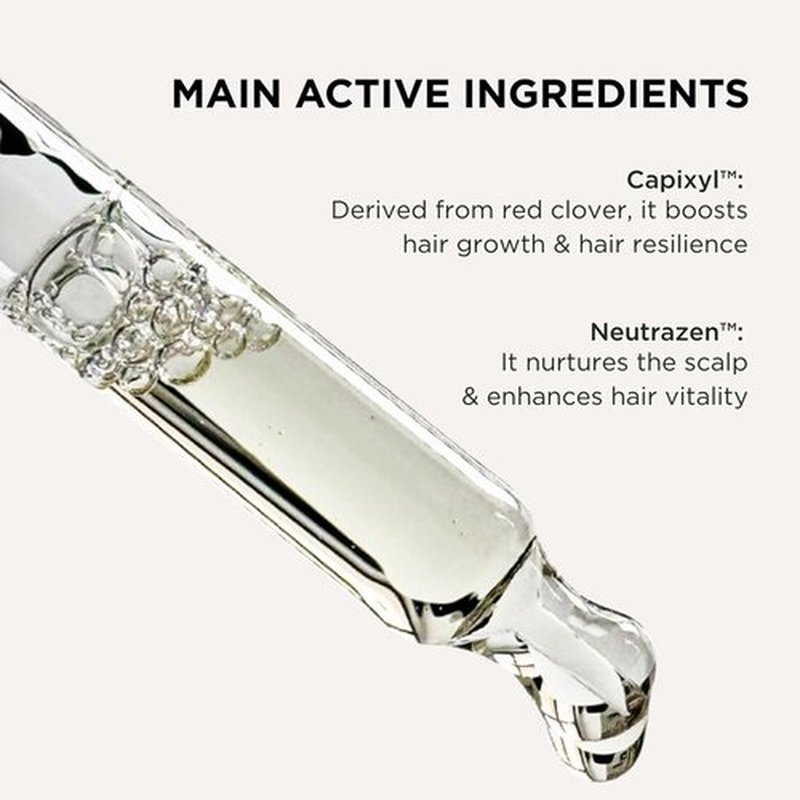 Lazartigue Stronger & Growth Hair Serum - Volumizing Treatment for Thinning Hair | Vegan & Sulfate-Free, 1.7 Fl Oz