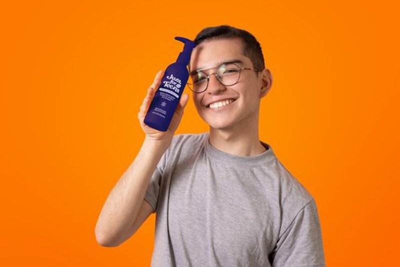 Just For Teens Daily Face & Body Moisturizer | Natural Ingredients | For Oily, Sensitive Skin | Teens Best Skincare | 6oz