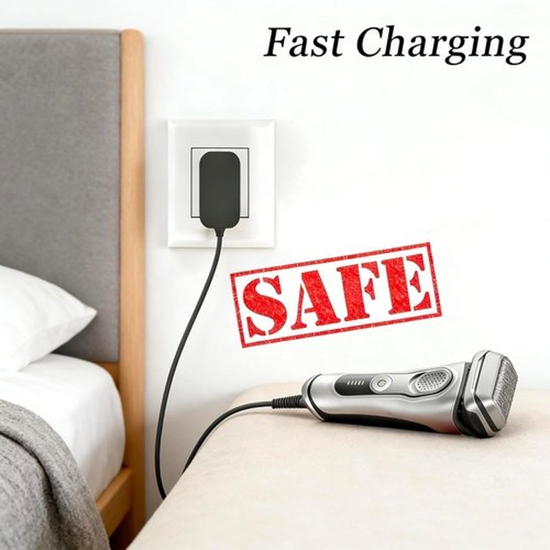 Braun 12V Charger - Compatible Wall Power Adapter for S3, S5, S6, S7, S8, S9 Electric Shavers