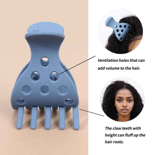 Root Lifting Hair Clips Root Clips for Curly Hair Volume Curl Clips for Hair Root Lift,hair volume root clips.No Crease curl clip for styling.6 PCS