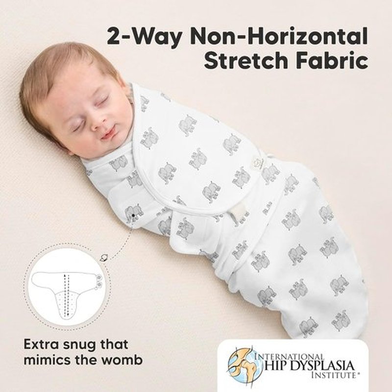Organic Baby Swaddle Sleep Sacks by [Brand Name] - Soft & Snug for Newborns 0-3 Months | 3-Pack in The Wild 2