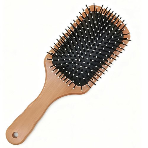 Skiennix Hair Brush - Detangling Paddle Brush for Thick or Curly Hair | Wet & Dry Styling Tool