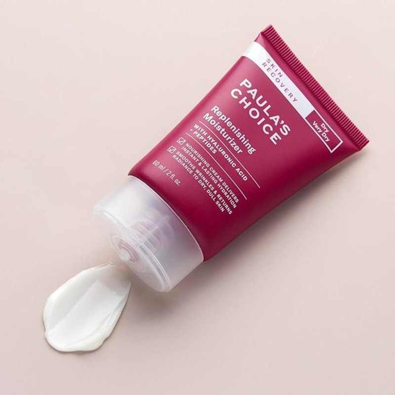 Paula's Choice SKIN RECOVERY Face Moisturizer - Daily Hydration with Hyaluronic Acid & Peptides | 2oz, Fragrance-Free for Dry Skin