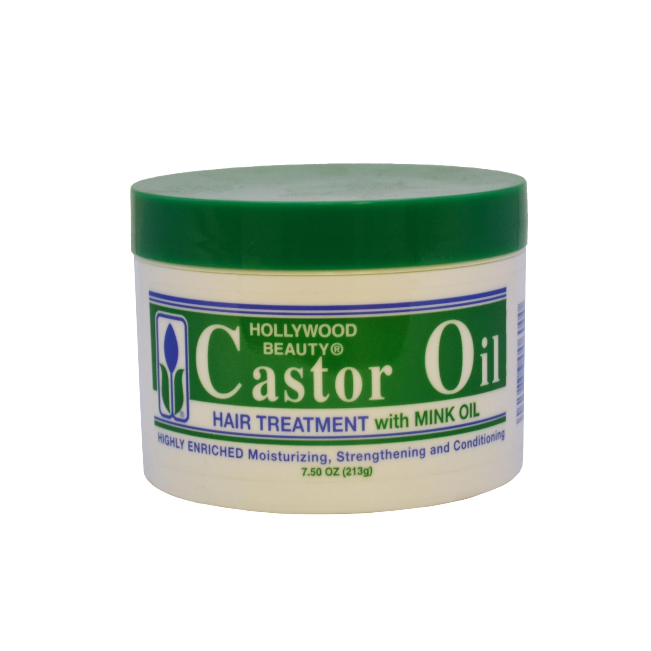 Hollywood Beauty Castor Oil Hair Treatment with Mink Oil, 7.5 Ounce