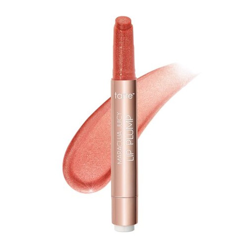 Tarte Maracuja Juicy Shimmer Glass Lip Plump - Hydrating & Volumizing Gloss Balm with Hyaluronic Acid & Vitamin E