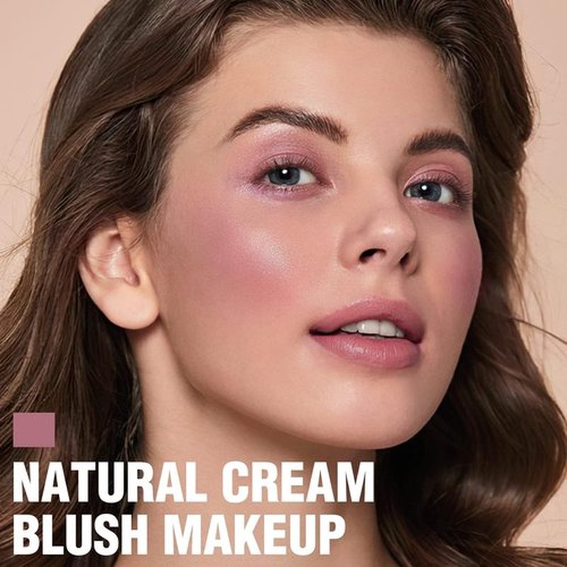 FOCALLURE Cream Blush Stick - Buildable Matte & Dewy Finish for Cheeks | Lightweight Multi Stick in Dusty Orchid