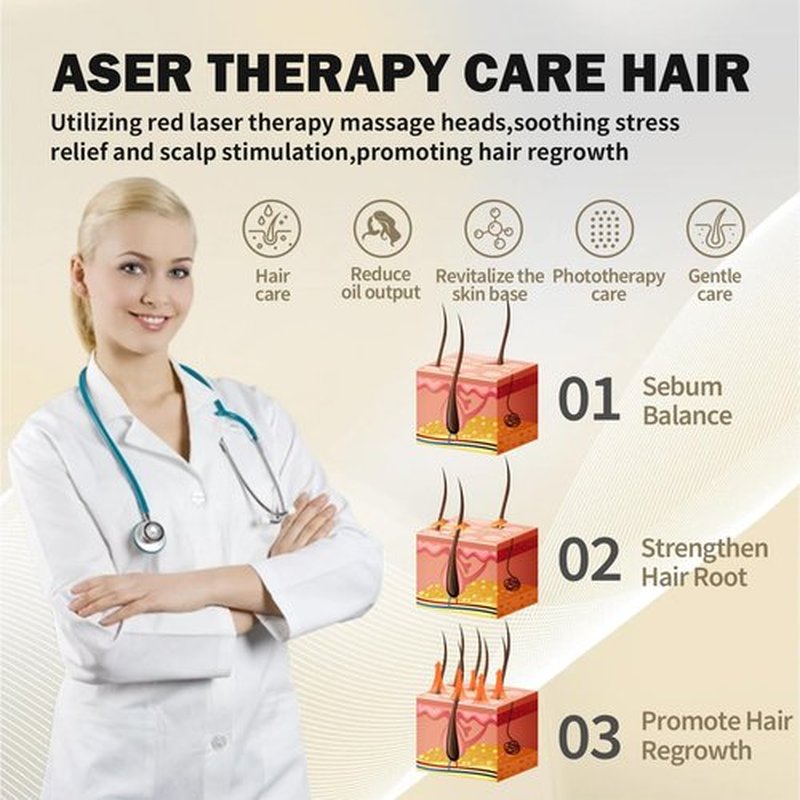 Laser Comb is a comb-shaped low level laser therapy (LLLT) device that emits laser light with the intention to promote hair growth.