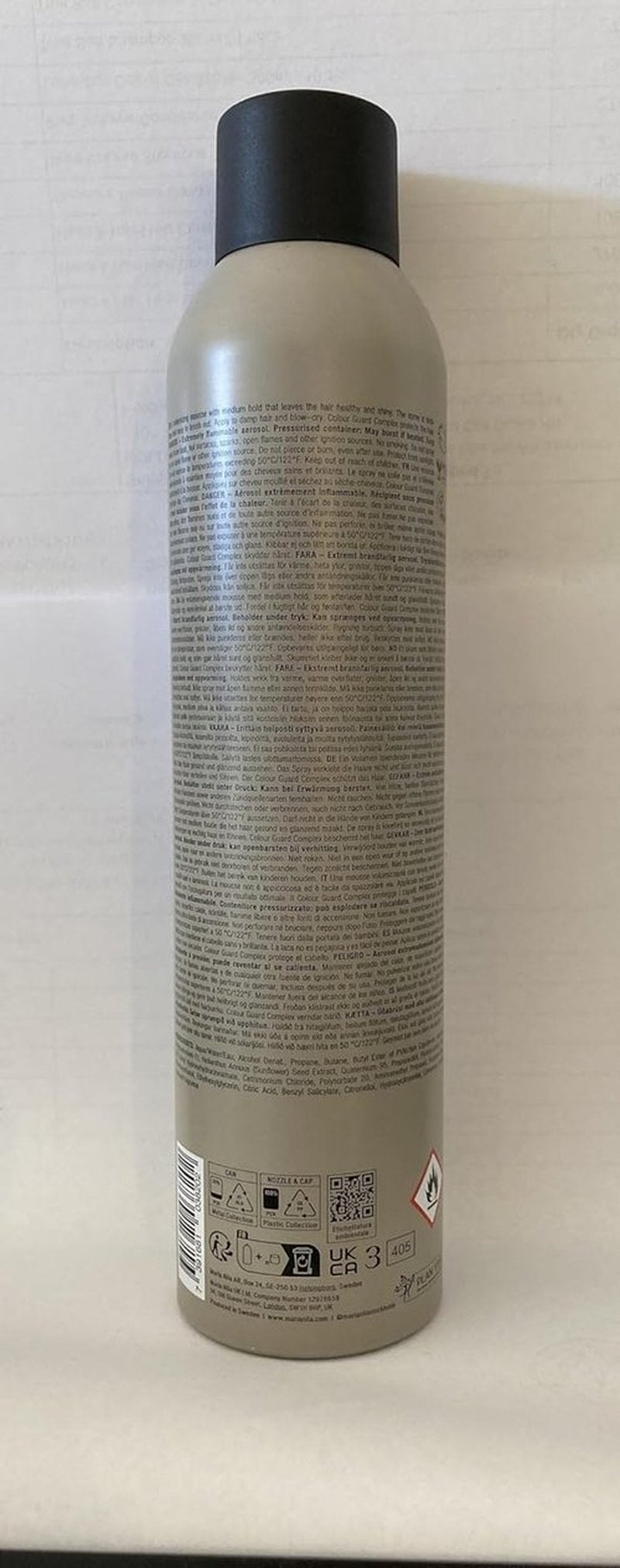 Maria Nila Styling Mousse - Volume Boosting & Anti-Static Formula | 100% Vegan, 8.5 oz