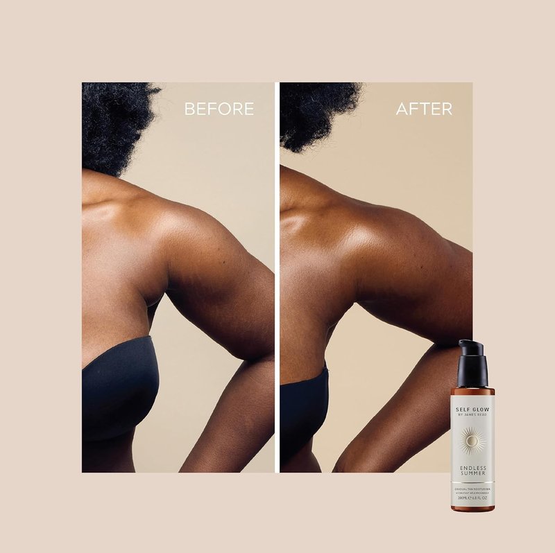 Self Glow by James Read - Gradual Tan Moisturizer | Nourish and Tone Skin for a Customizable Glow | 200ml | 6.8 fl oz