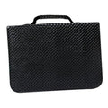 PU Leather Hair Scissor Holder Pouch Cases for Hairdressers, Salon Hairdresser Tools organizer Bag (Black)