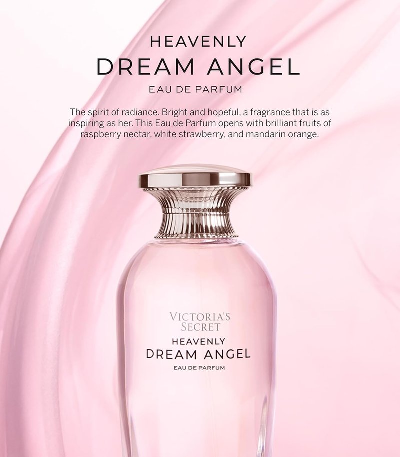 Victoria's Secret Heavenly Dream Angels Eau de Parfum - Prismatic Musk & Raspberry Nectar | 1.7 oz