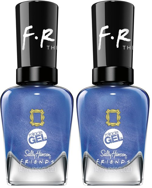 Sally Hansen Miracle Gel Friends Collection, Nail Polish, How You Bluein'?, 0.5 fl oz (Pack of 2)