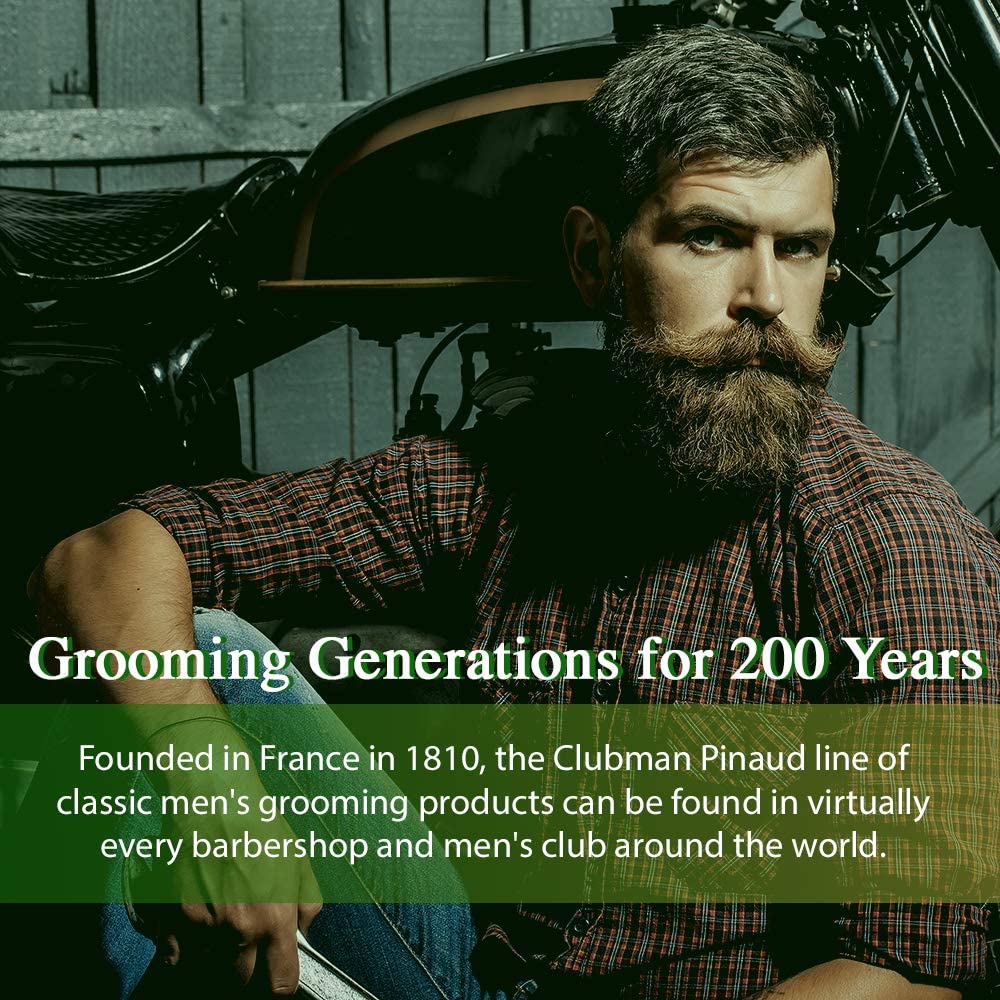 Clubman Moustache Wax Neutral 0.50 Oz (Pack of 10)