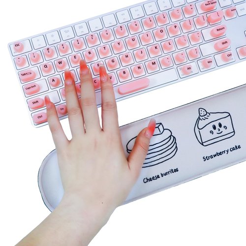 Skin Care Tools, Raised Keyboard Stickers for Long Nails with Letters,Heart-Shaped Reusable Adhesive Protective Type Long Nail Keyboard Stickers for Typing, Gaming & Nail Art (70 Pcs)