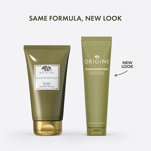 Origins Plantscription Anti-Aging Cleanser - Gentle Face Wash for All Skin Types | Glycerin & Anogeissus, 5 Fl Oz