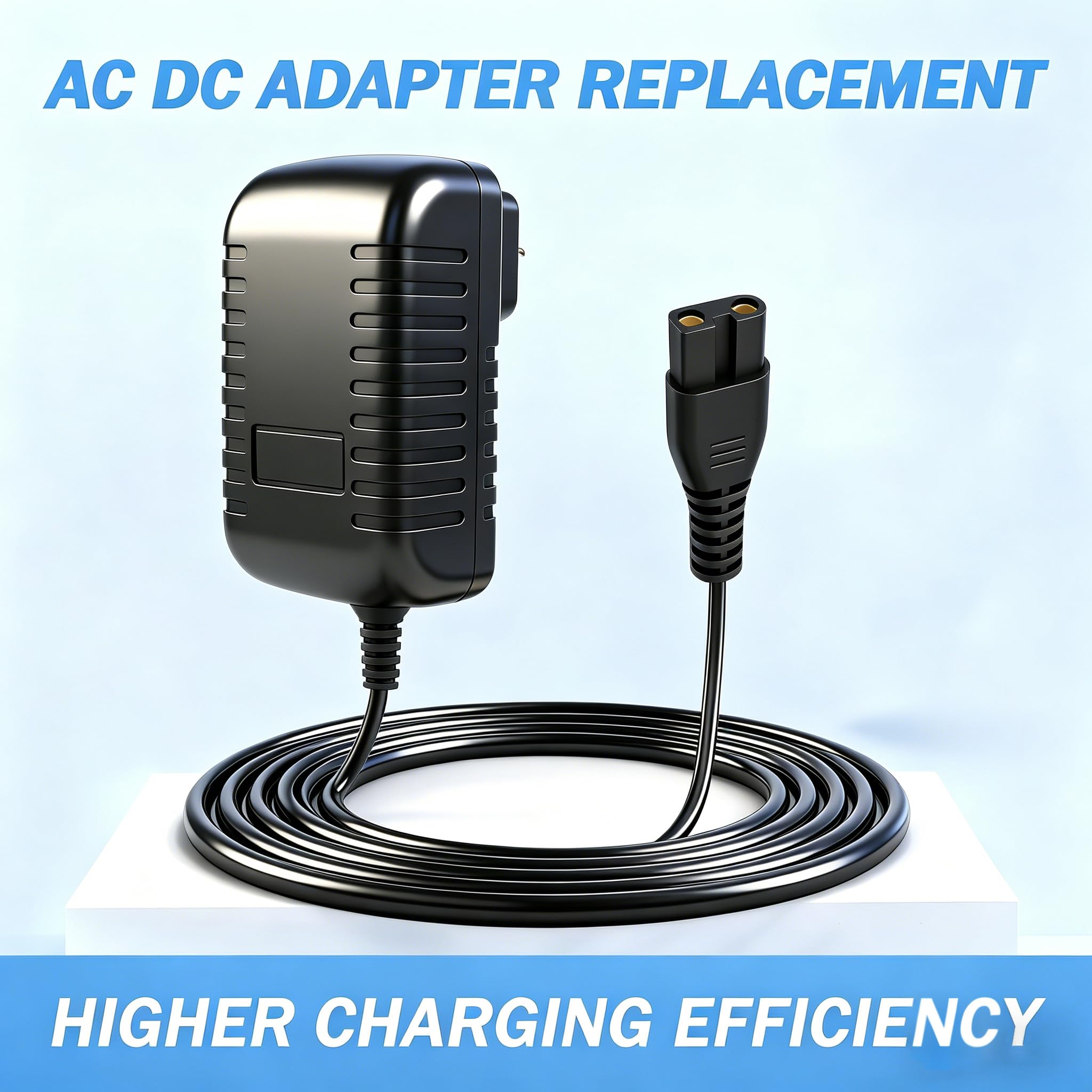 SEEHOM Charger Compatible with oneisall Dog Clippers & SUPRENT Hair Clippers, 5V 1A Power Supply Cat Hair Trimmer, Replacement Fix Lost/Broken Charger Hassles for Travel & Home Grooming
