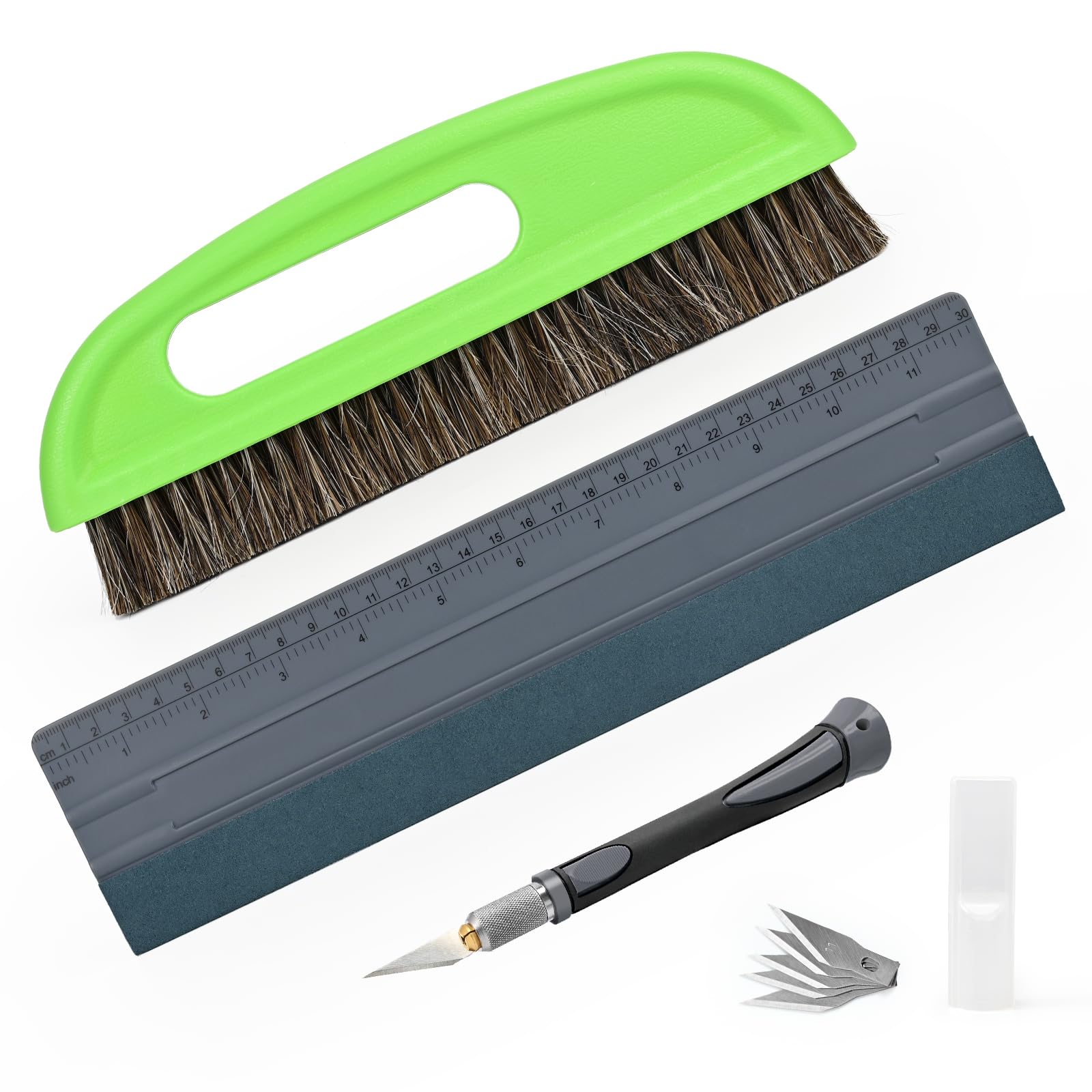 EHDIS Wallpaper Smoothing Tool,Peel and Stick Contact Paper Tool Kit Wallpaper Smoothing Squeegee Wallpaper Paste,Razor Scraper Tool for Wallpaper Peeling, Vinyl Backsplash Window Film Installing