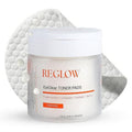 ReGlow EpiClear Toner Pads - Exfoliating Facial Pads with PHA, AHA, BHA & Niacinamide | Hydrating & Resurfacing Daily Peel - 60 Pads