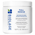 Biolage Full Rescue Hair Mask - Strengthens & Conditions Thin Hair with Rosemary Oil & Niacinamide | 16.9 Fl Oz